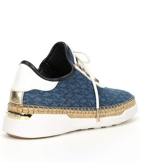 michael kors denim shoes|michael kors denim sneakers.